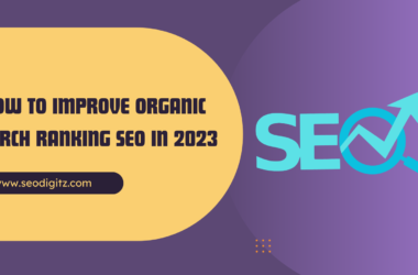 How To Improve Organic Search Ranking SEO In 2023