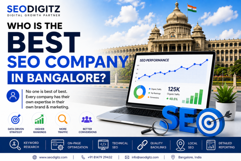 Who Is the Best SEO Companies in Bangalore?